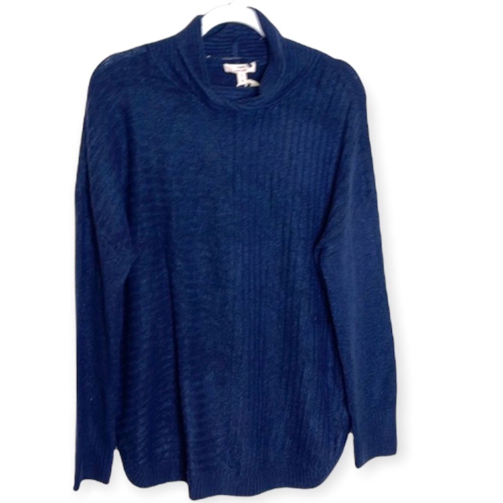 Como Vintage Dark Knight Mock Neck Sweater NWT Size Large